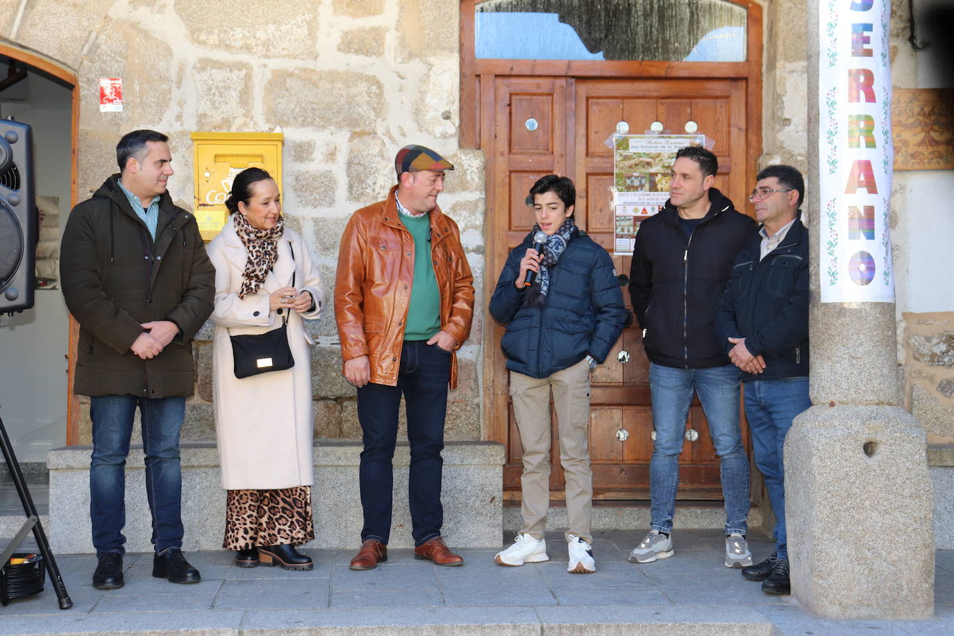 El belén serrano de San Esteban de la Sierra rinde homenaje a Marco Pérez