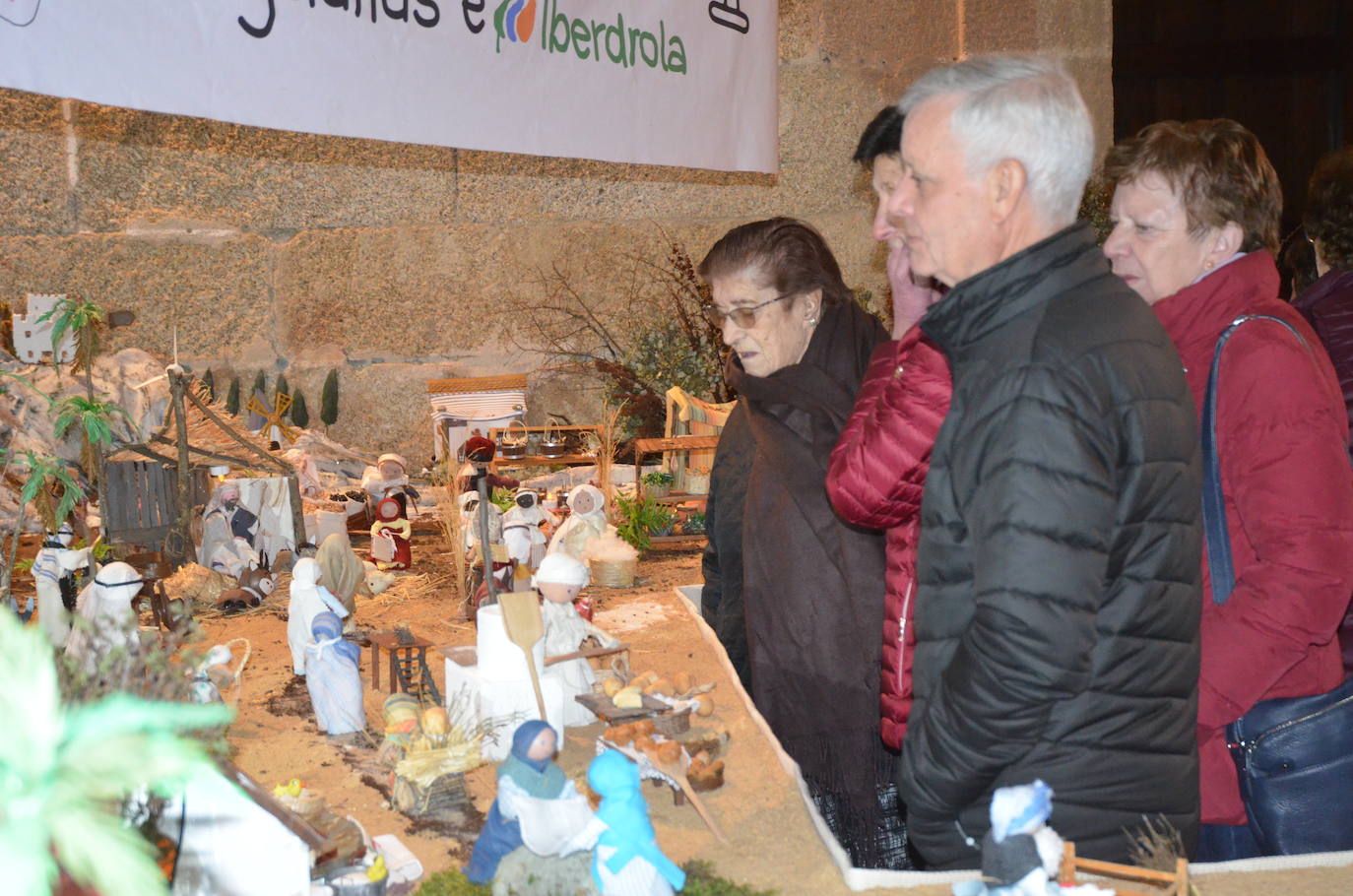 Una segunda vida de los materiales, en forma de belén