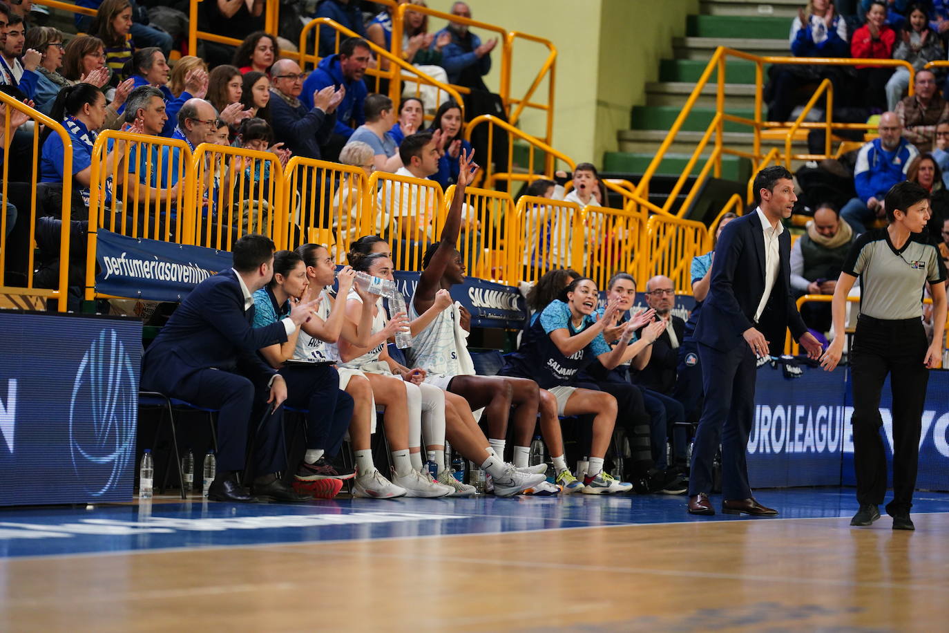 El Perfumerías Avenida-Virtus Bolonia, en imágenes