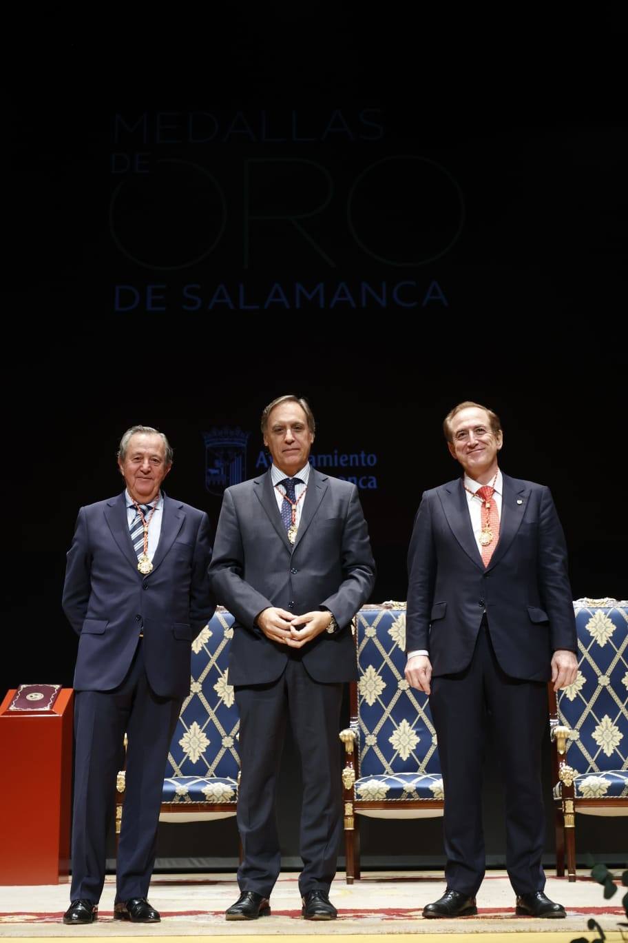 El acto de entrega de las Medallas de Oro de Salamanca, en imágenes