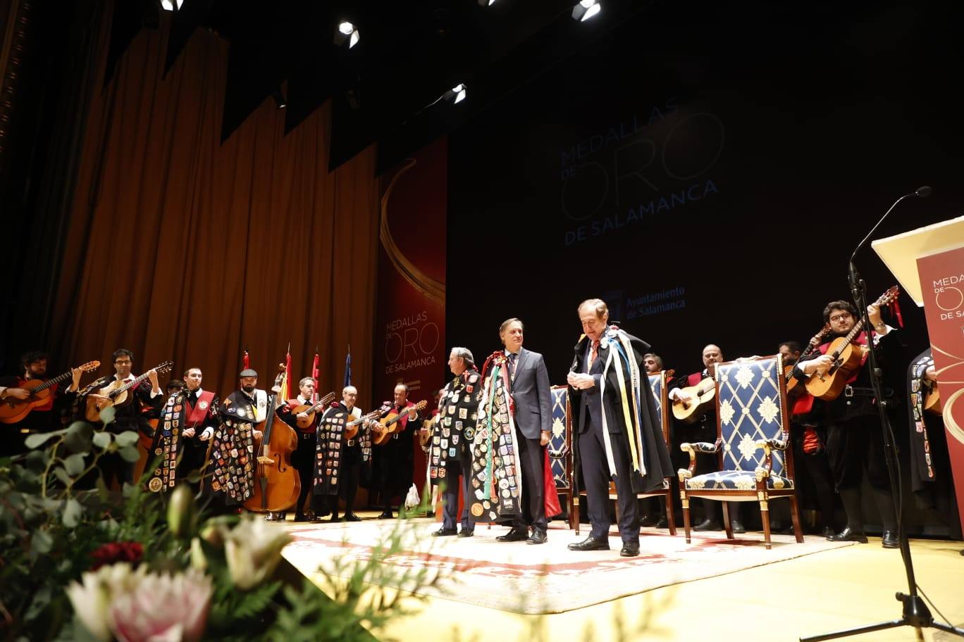 El acto de entrega de las Medallas de Oro de Salamanca, en imágenes