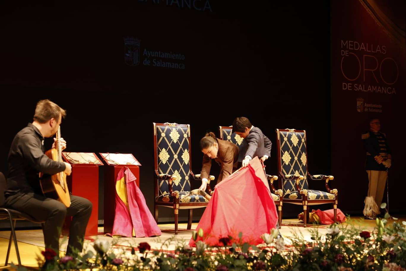 El acto de entrega de las Medallas de Oro de Salamanca, en imágenes