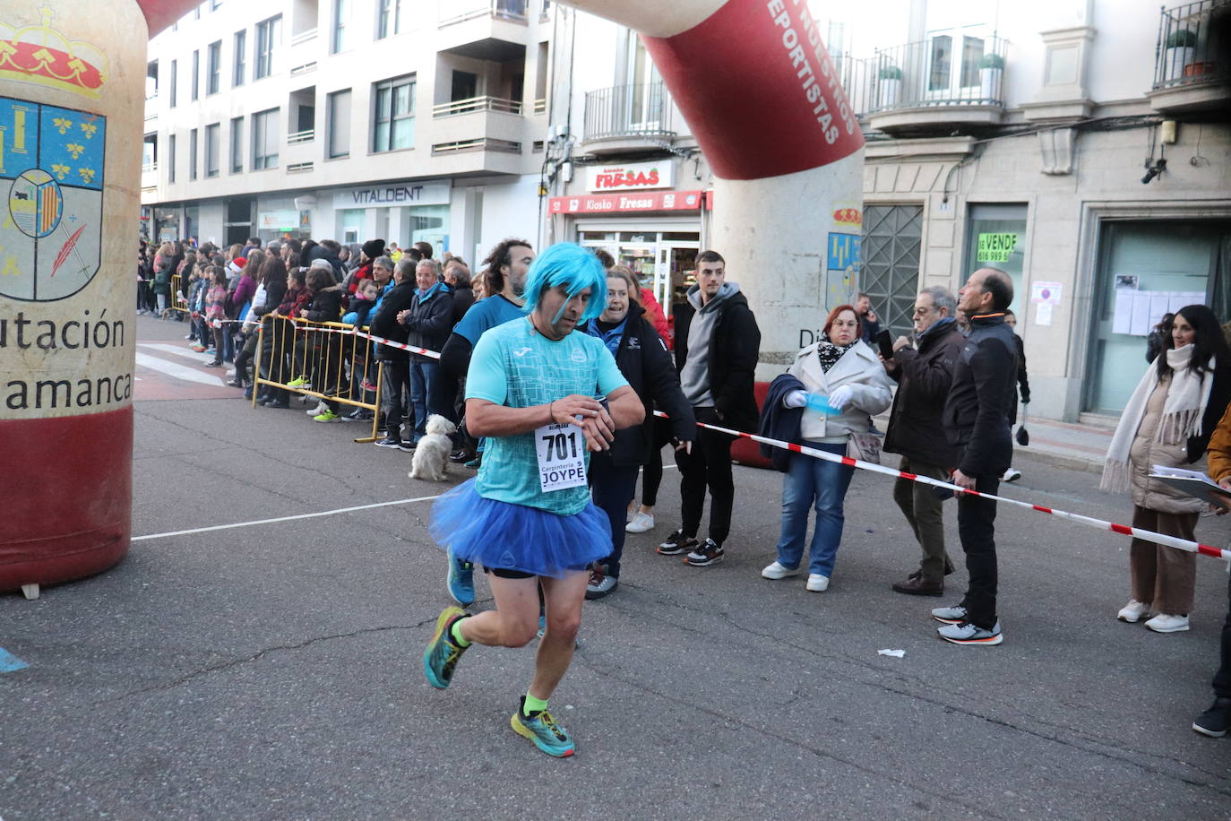 La carrera del pavo llena Béjar con más de 900 corredores