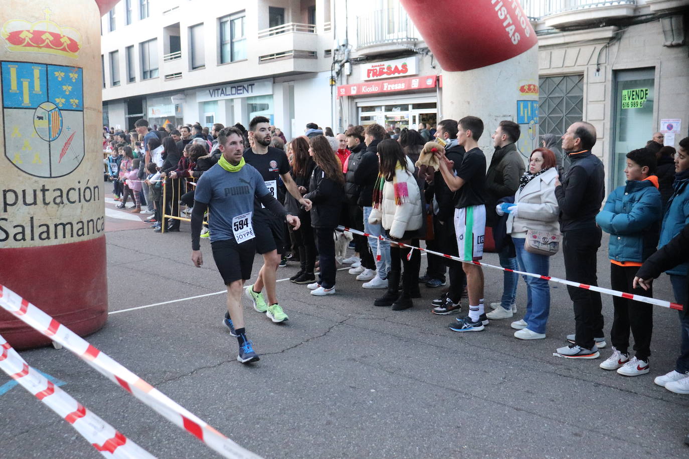 La carrera del pavo llena Béjar con más de 900 corredores