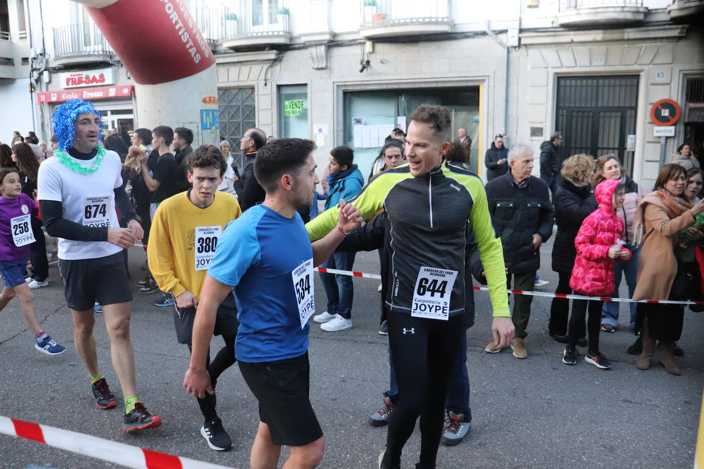 La carrera del pavo llena Béjar con más de 900 corredores