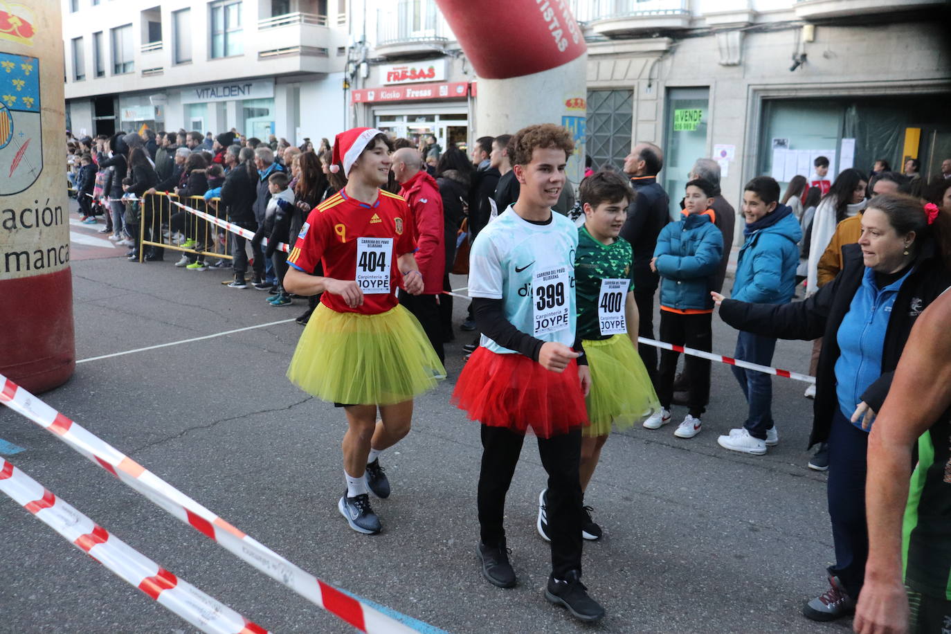 La carrera del pavo llena Béjar con más de 900 corredores