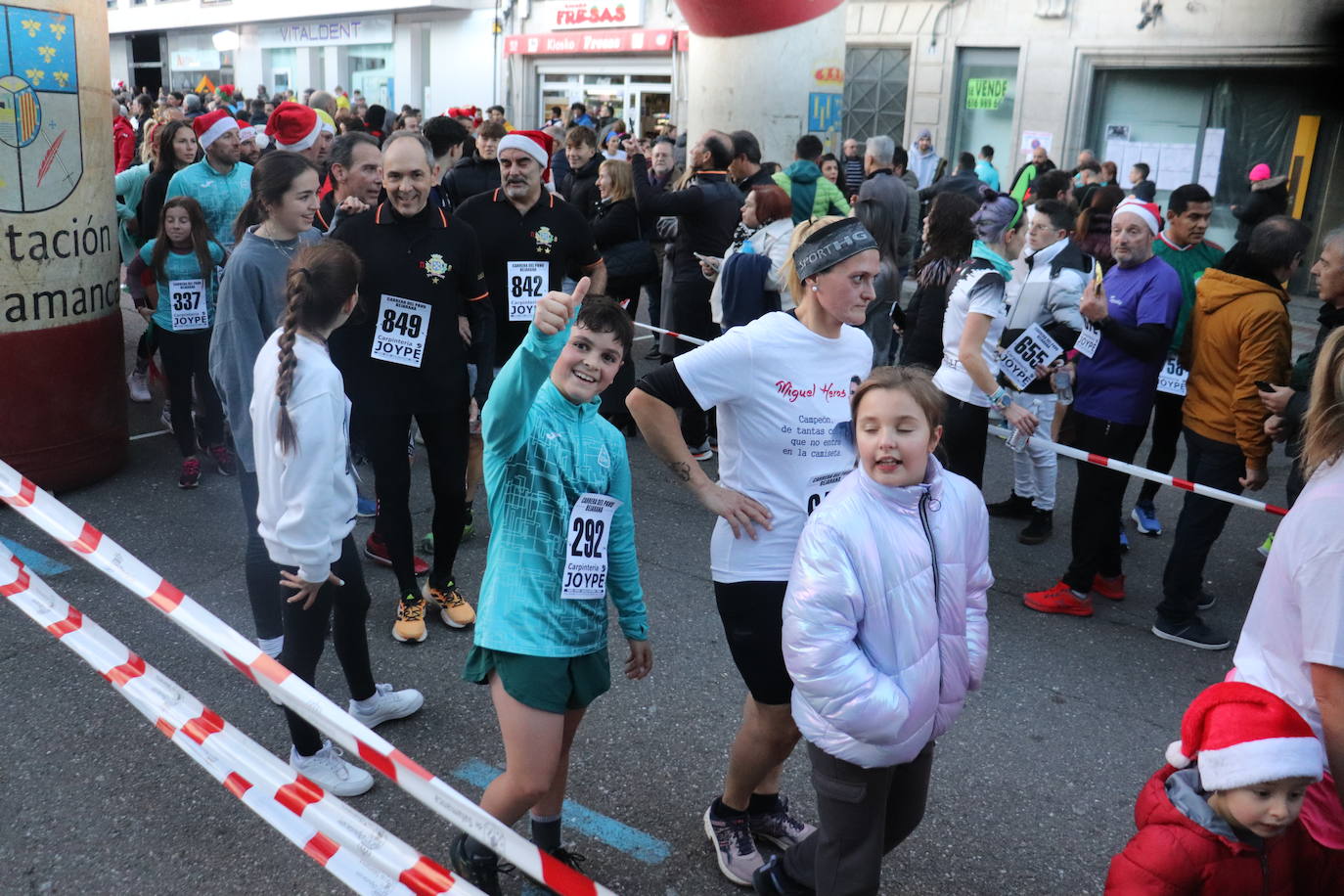La carrera del pavo llena Béjar con más de 900 corredores