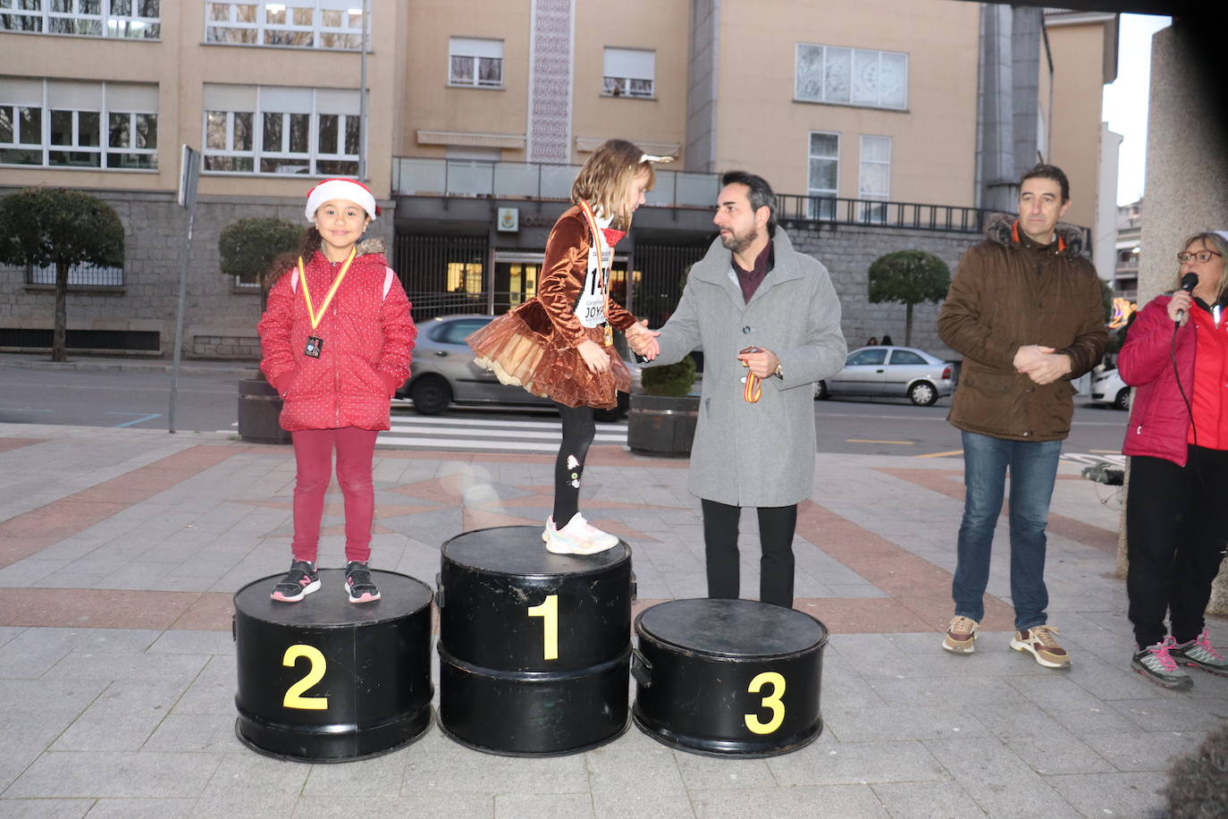 La carrera del pavo llena Béjar con más de 900 corredores