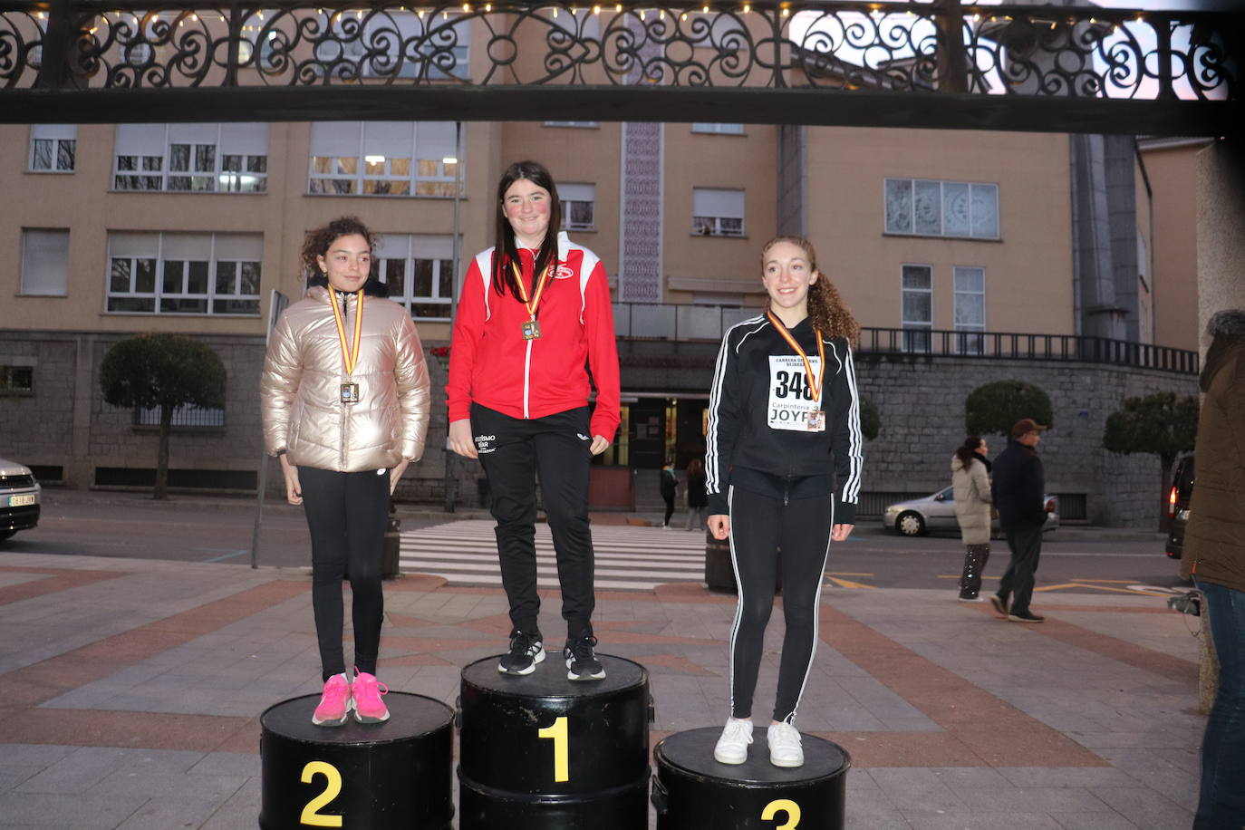 La carrera del pavo llena Béjar con más de 900 corredores