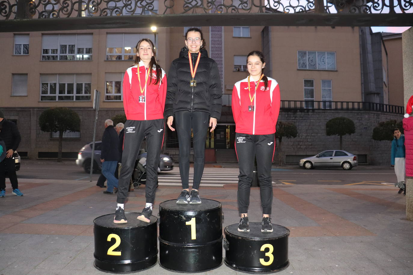 La carrera del pavo llena Béjar con más de 900 corredores