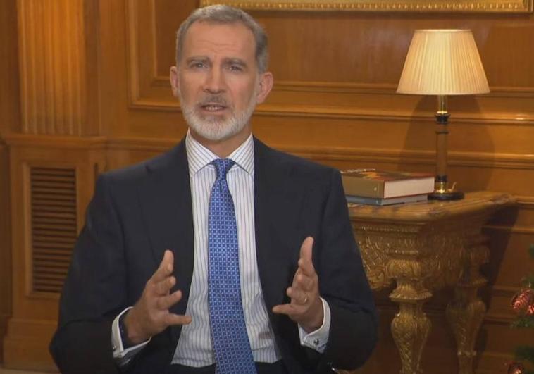 Felipe VI reivindica la Constitución: «Fuera de ella no hay una España en paz y libertad»