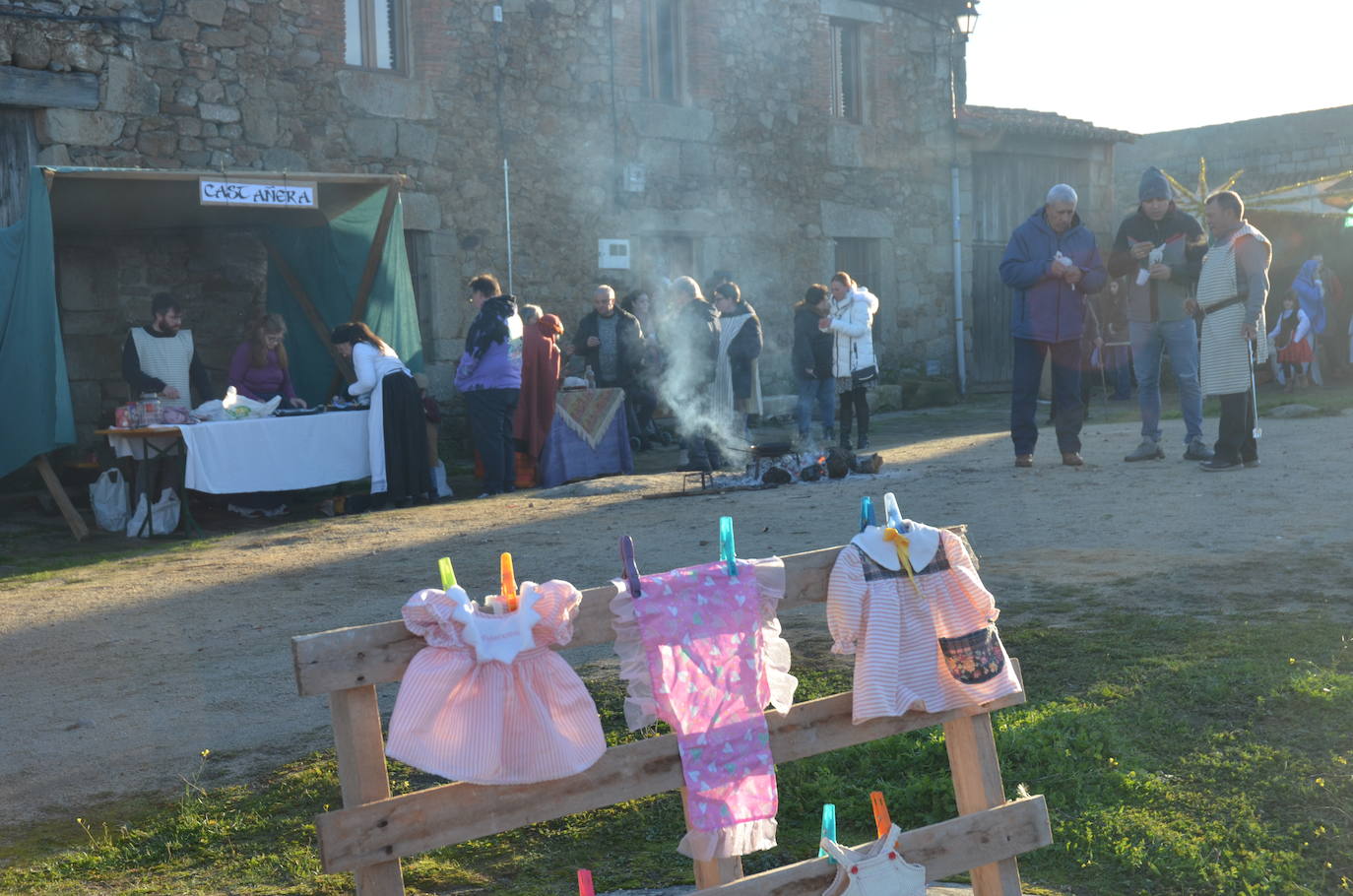 Belén viviente con aire medieval en San Felices de los Gallegos