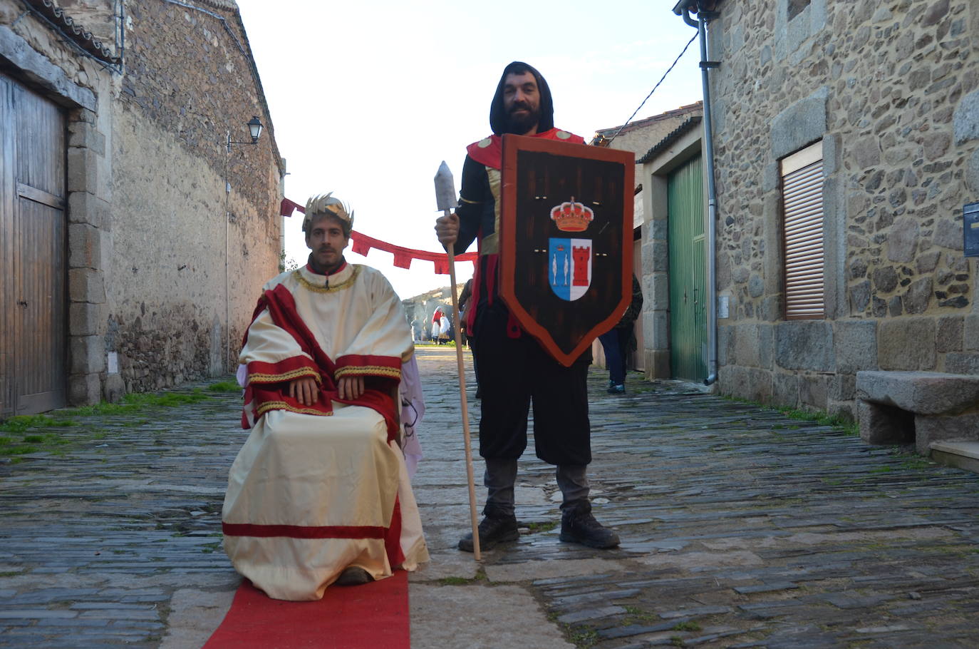 Belén viviente con aire medieval en San Felices de los Gallegos