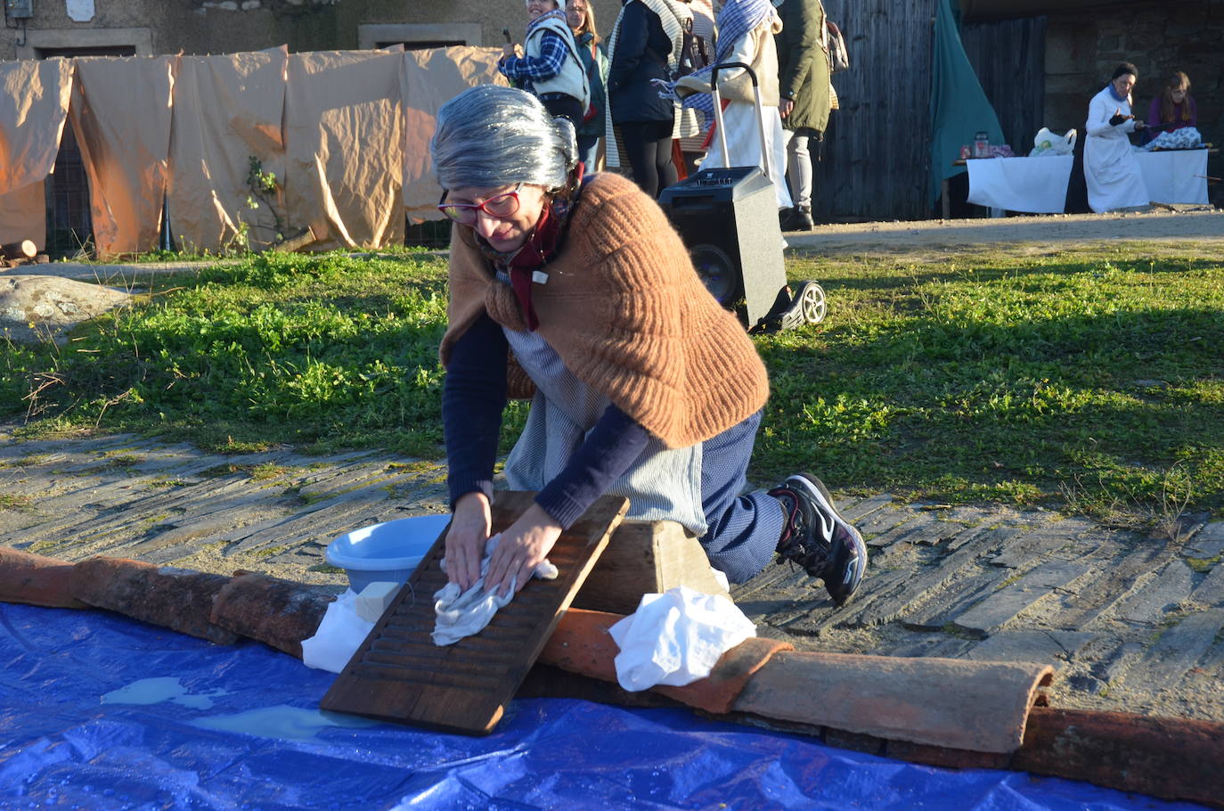 Belén viviente con aire medieval en San Felices de los Gallegos