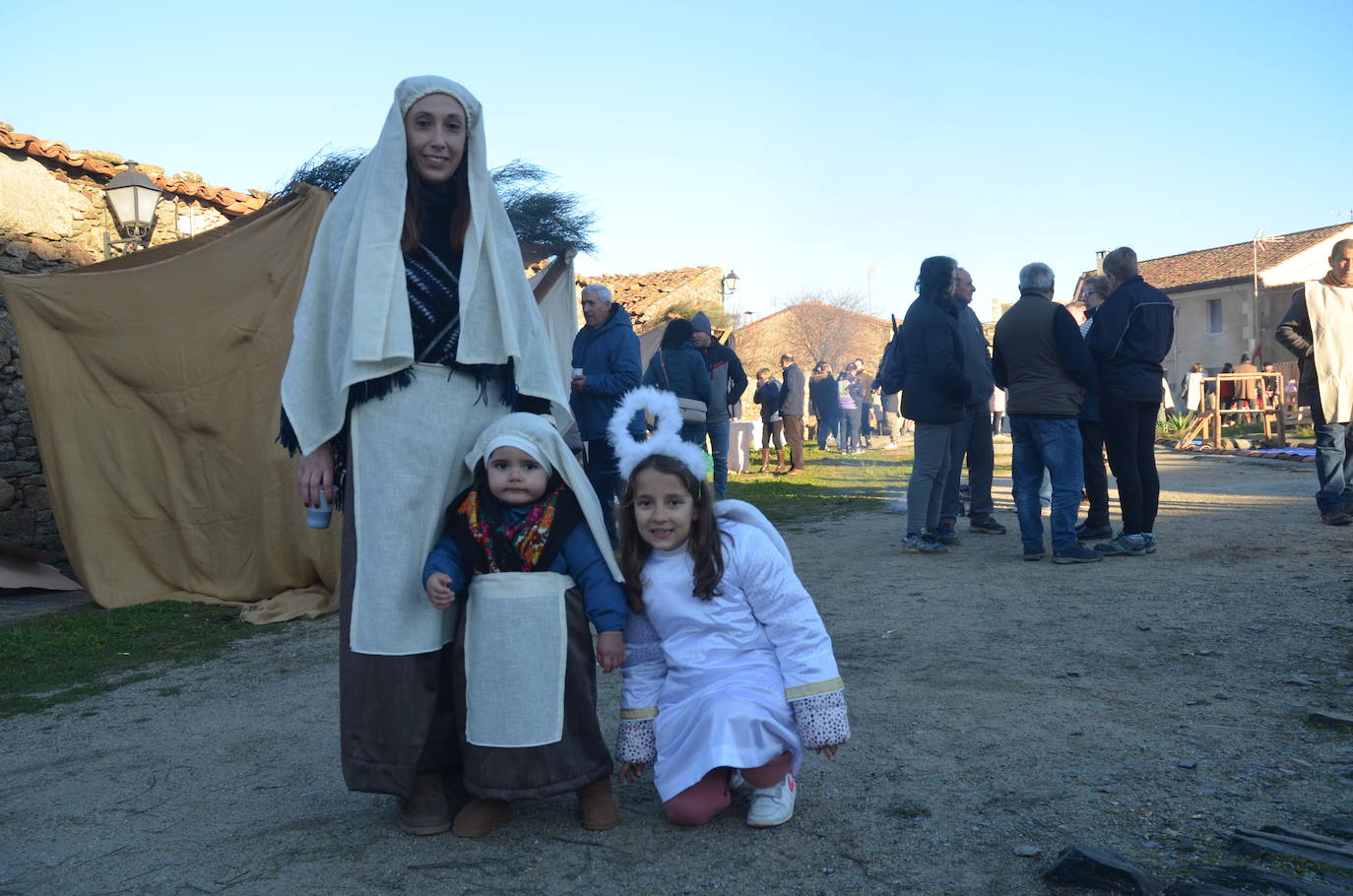 Belén viviente con aire medieval en San Felices de los Gallegos