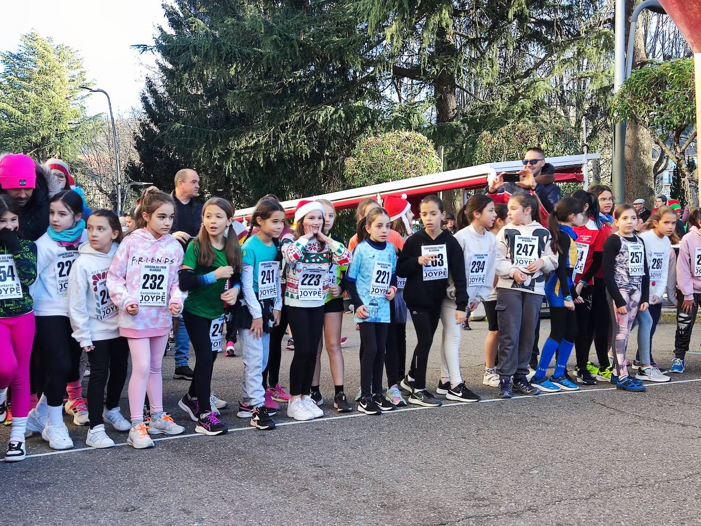 La carrera del pavo llena Béjar con más de 900 corredores