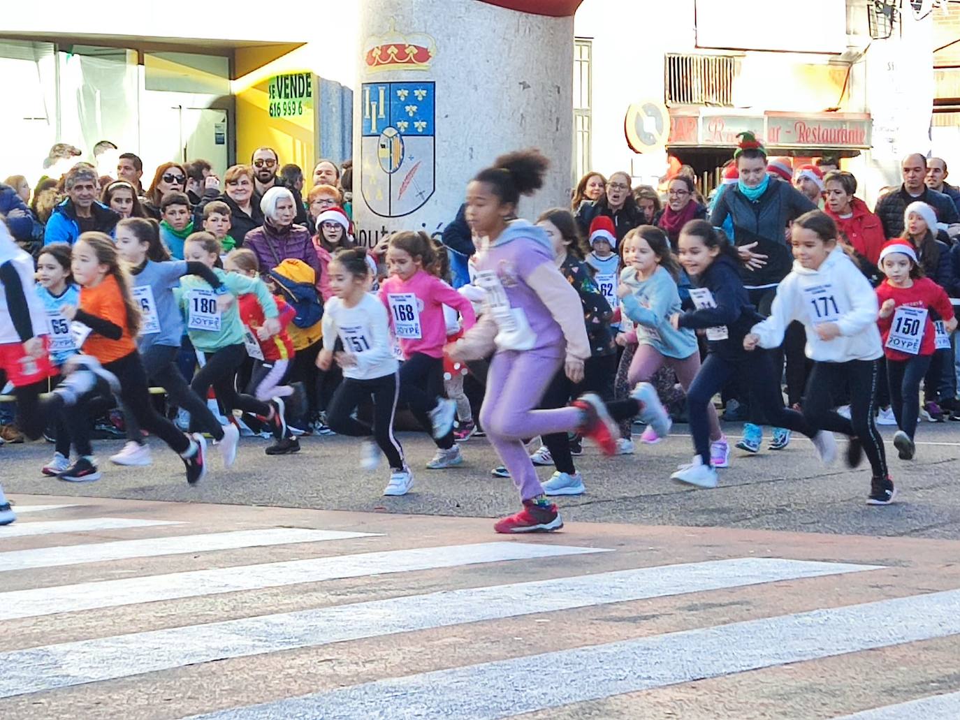 La carrera del pavo llena Béjar con más de 900 corredores