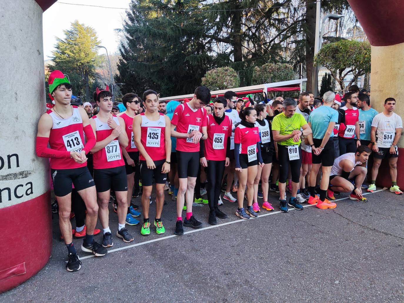 La carrera del pavo llena Béjar con más de 900 corredores