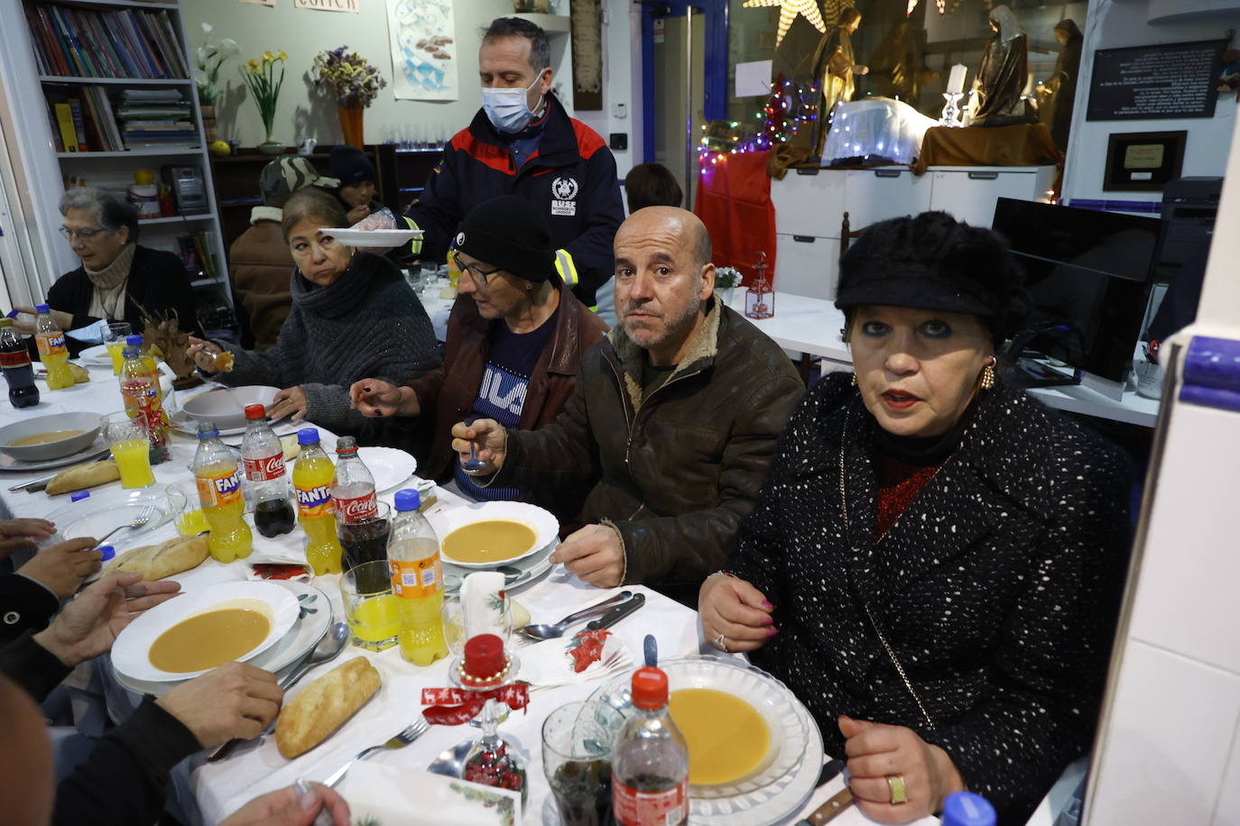 Una Nochebuena mucho mejor gracias al Comedor de los Pobres