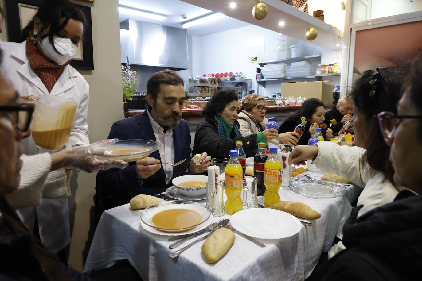 Una Nochebuena mucho mejor gracias al Comedor de los Pobres