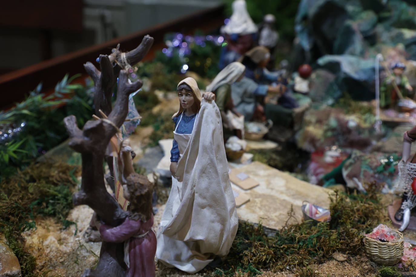 Un belén más allá de la Navidad, unido a la liturgia