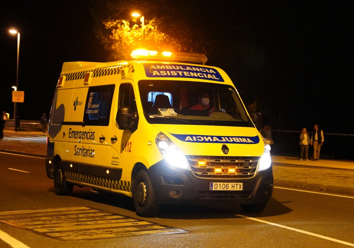 Una ambulancia de Emergencias Sanitarias.