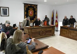Arranque de la sesión ordinaria de pleno en el Ayuntamiento de Vitigudino.