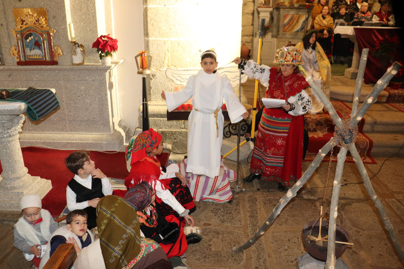 Jesús nace a ritmo de tradición en el belén etnográfico de Sorihuela