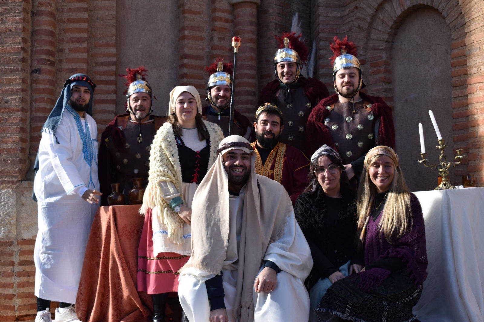 La Plaza Mayor de Alba de Tormes convertida en Belén después de más de quince años