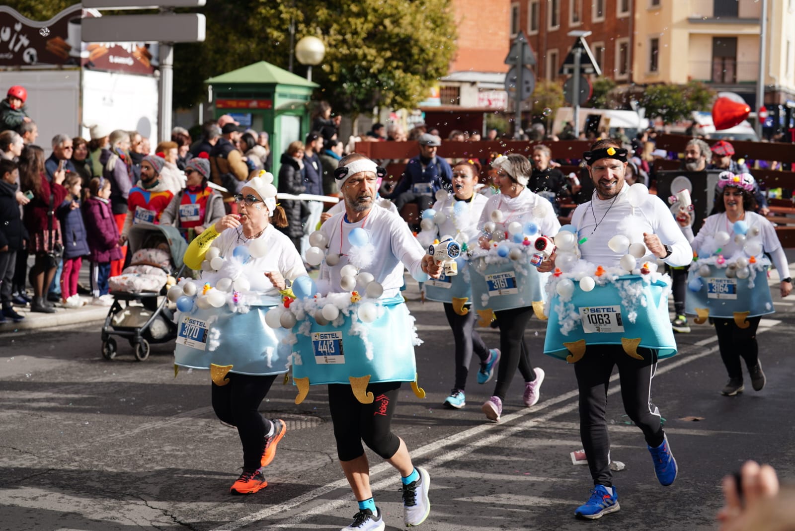 Las fotos más simpáticas de la San Silvestre Salmantina 2023