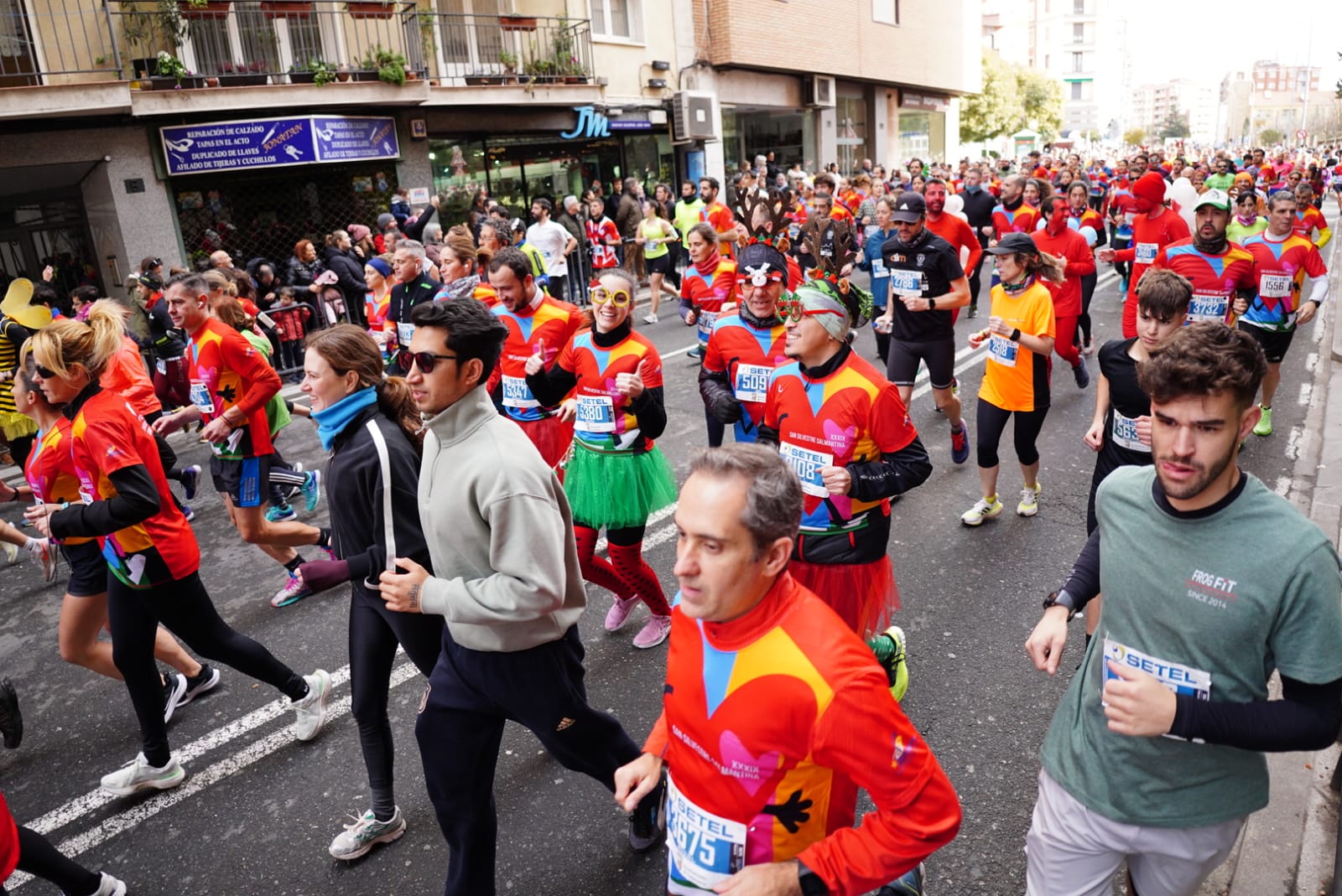 Las fotos más simpáticas de la San Silvestre Salmantina 2023