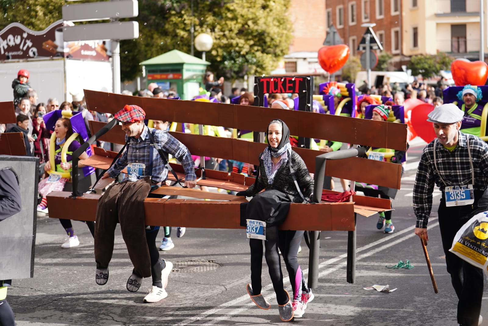 Las fotos más simpáticas de la San Silvestre Salmantina 2023