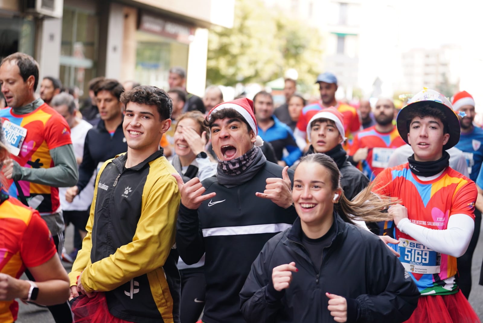 Las fotos más simpáticas de la San Silvestre Salmantina 2023