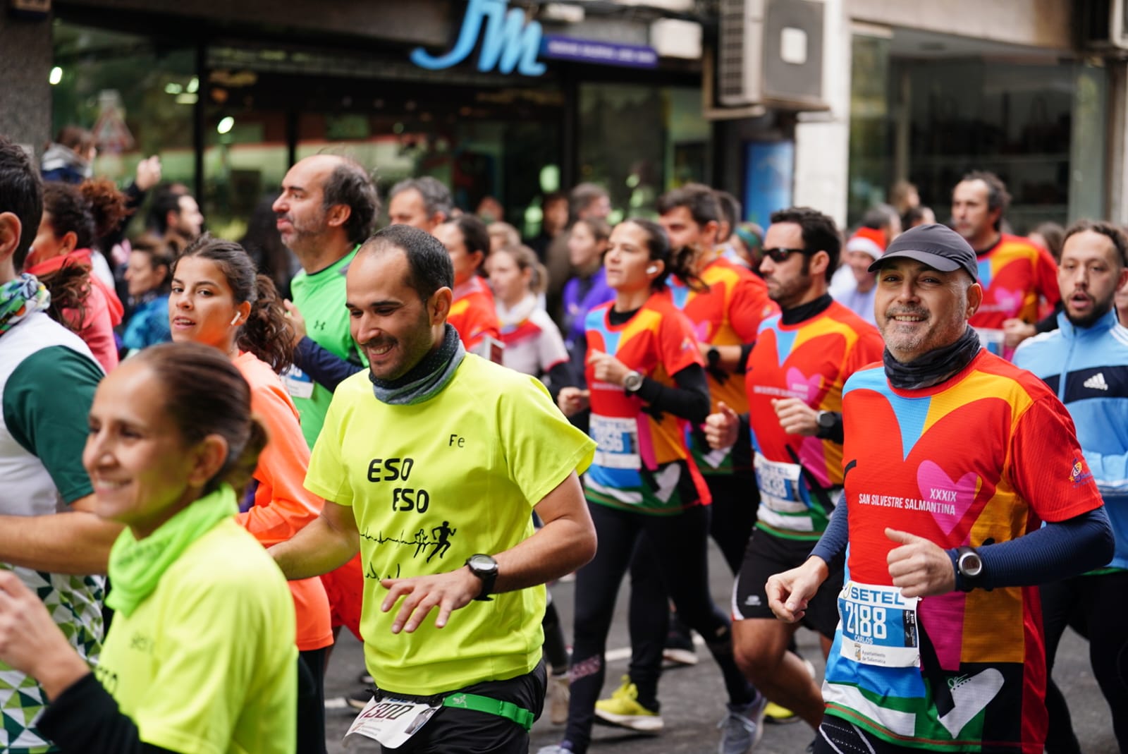 Las fotos más simpáticas de la San Silvestre Salmantina 2023