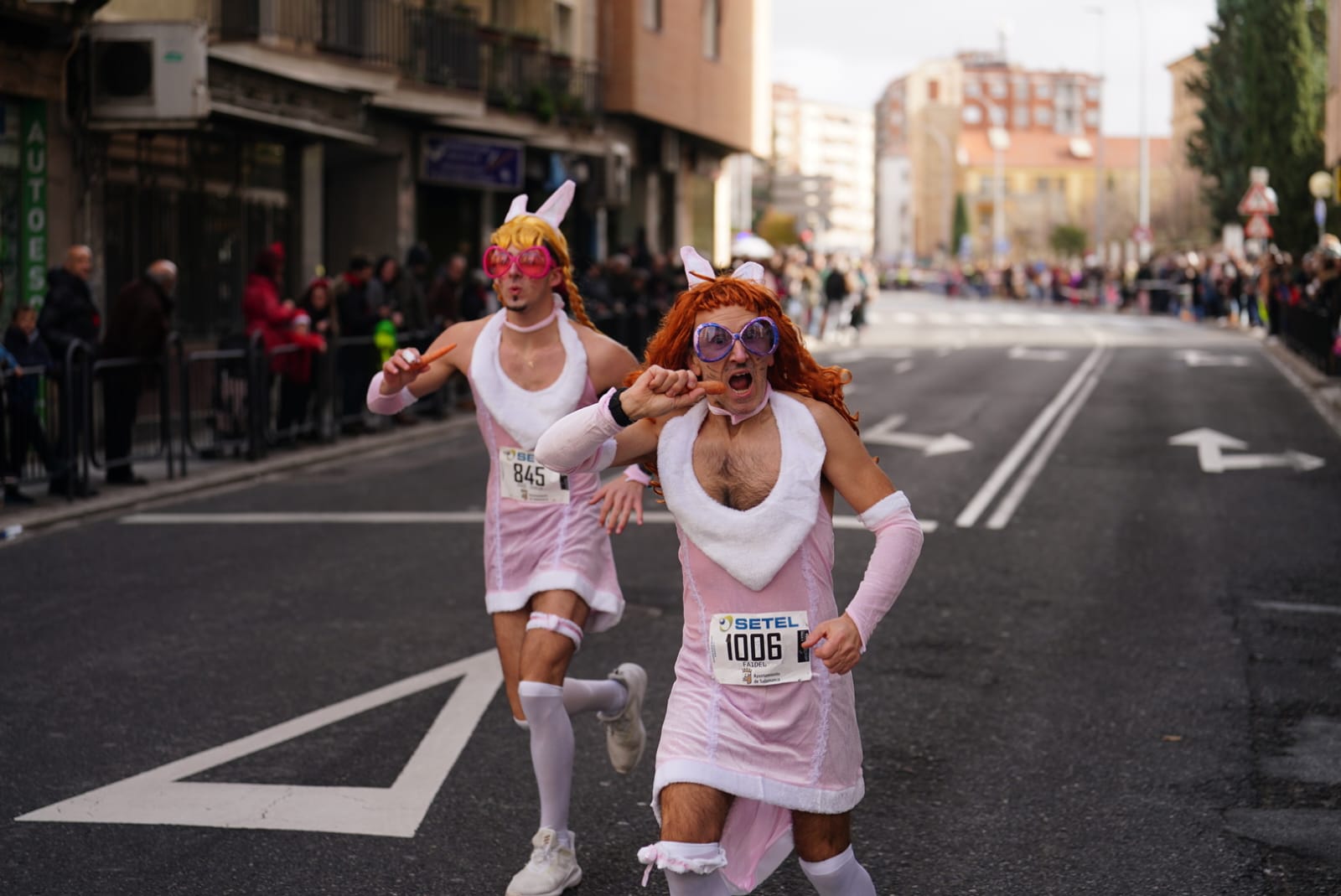 Las fotos más simpáticas de la San Silvestre Salmantina 2023