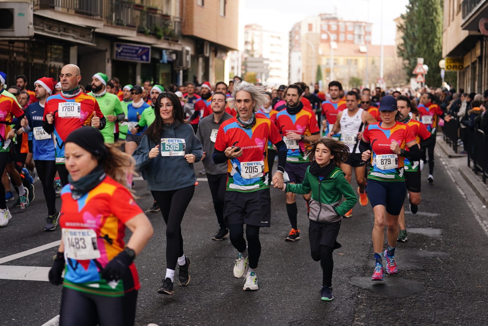 Las fotos más simpáticas de la San Silvestre Salmantina 2023