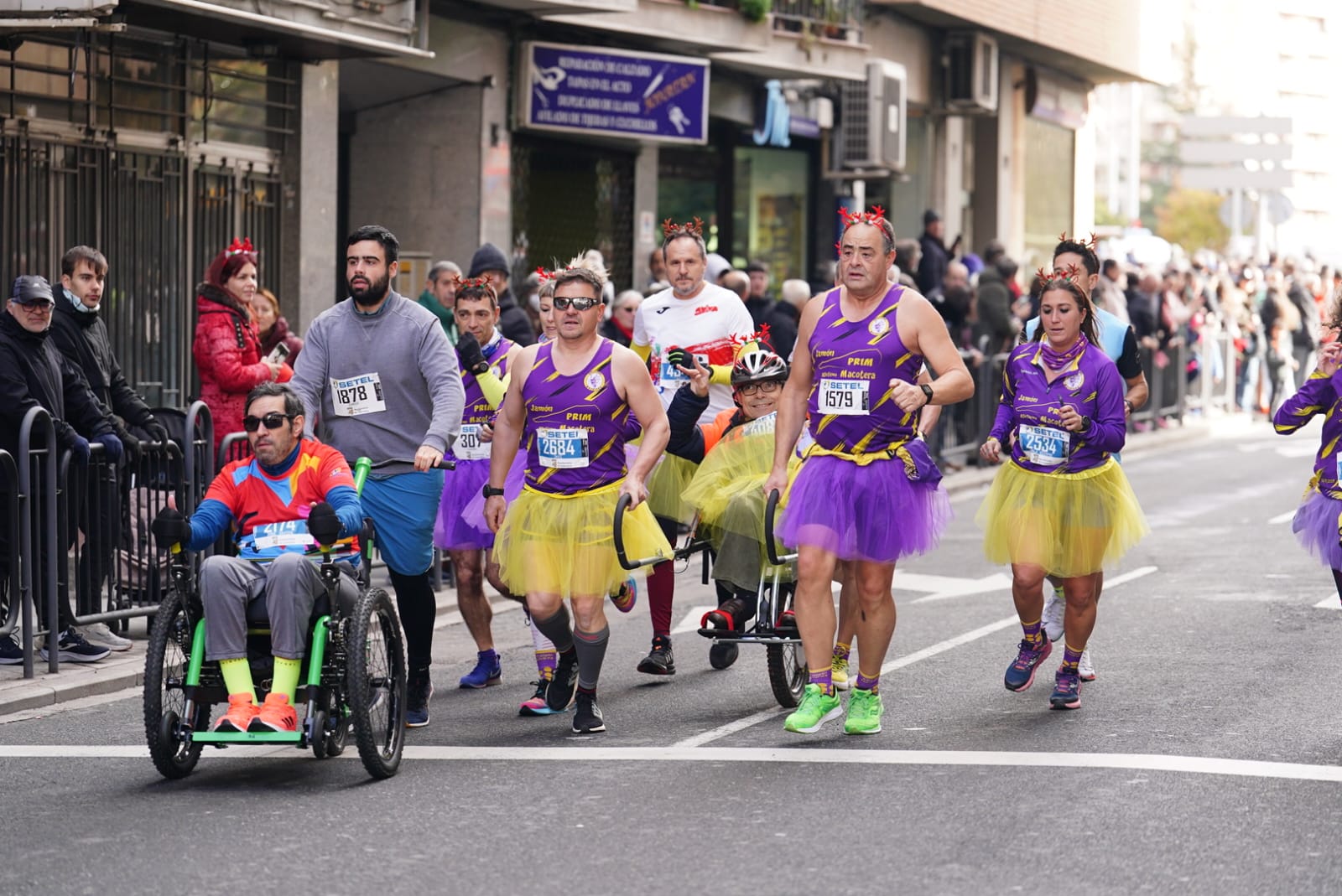 Las fotos más simpáticas de la San Silvestre Salmantina 2023