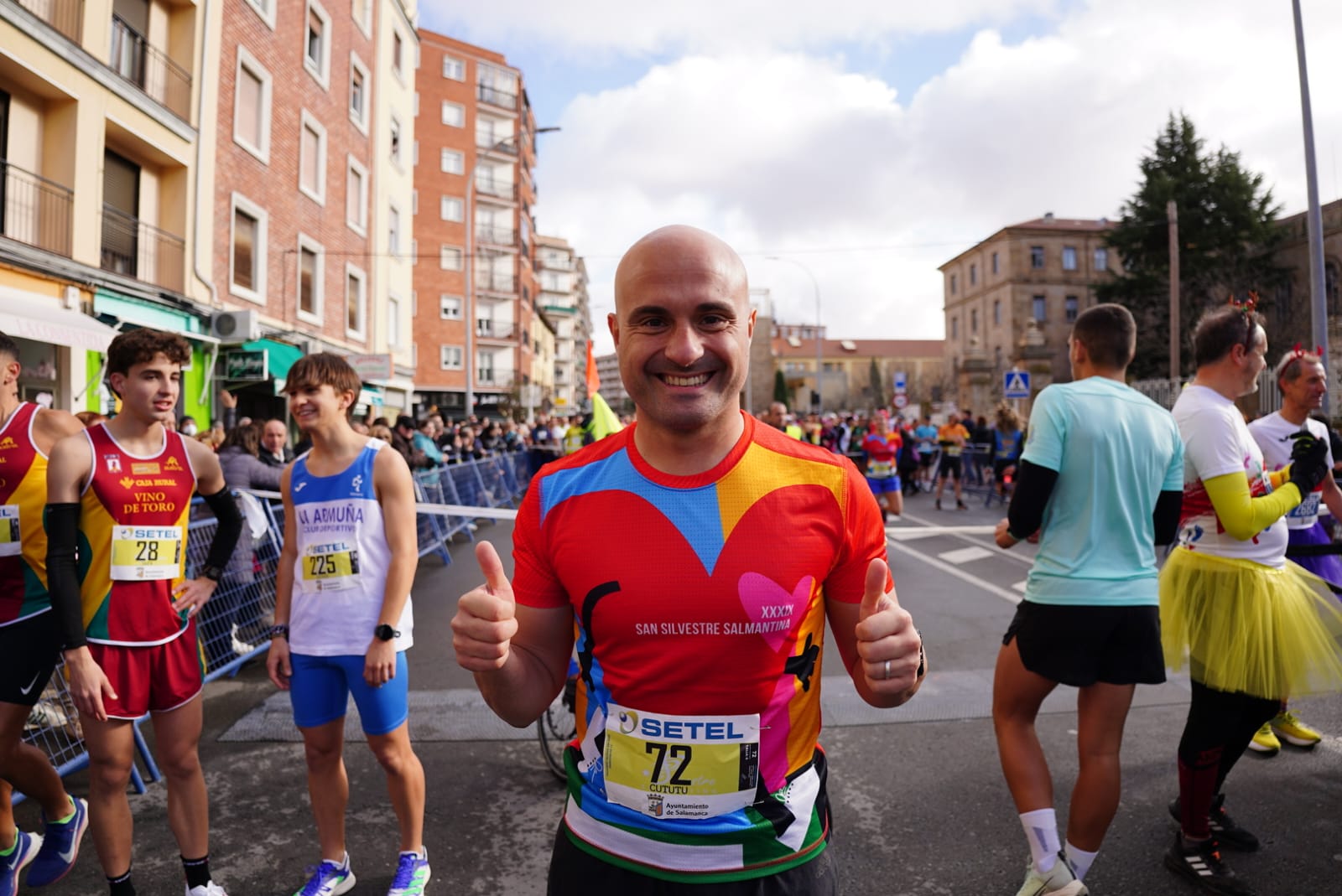 Las fotos más simpáticas de la San Silvestre Salmantina 2023