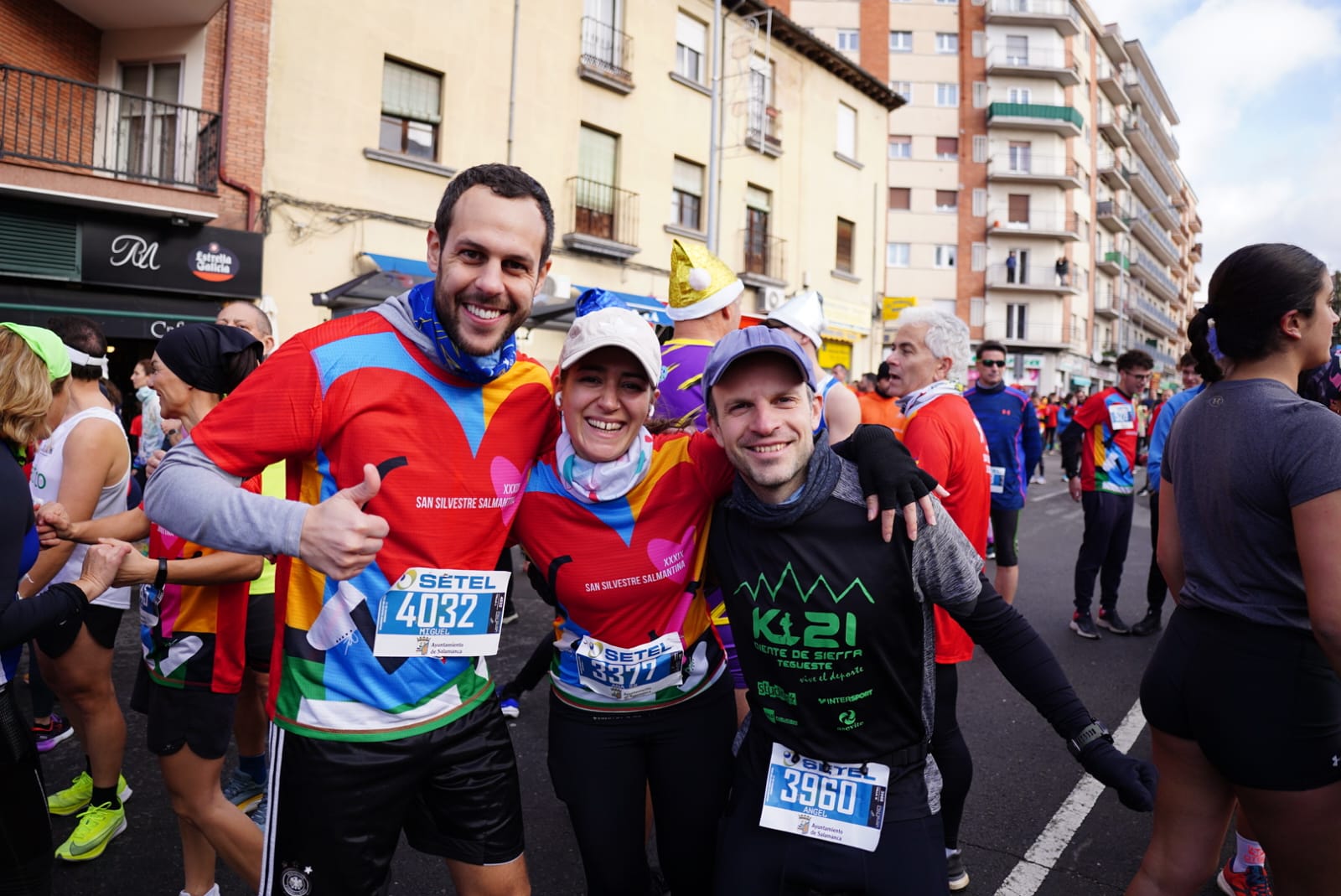 Las fotos más simpáticas de la San Silvestre Salmantina 2023