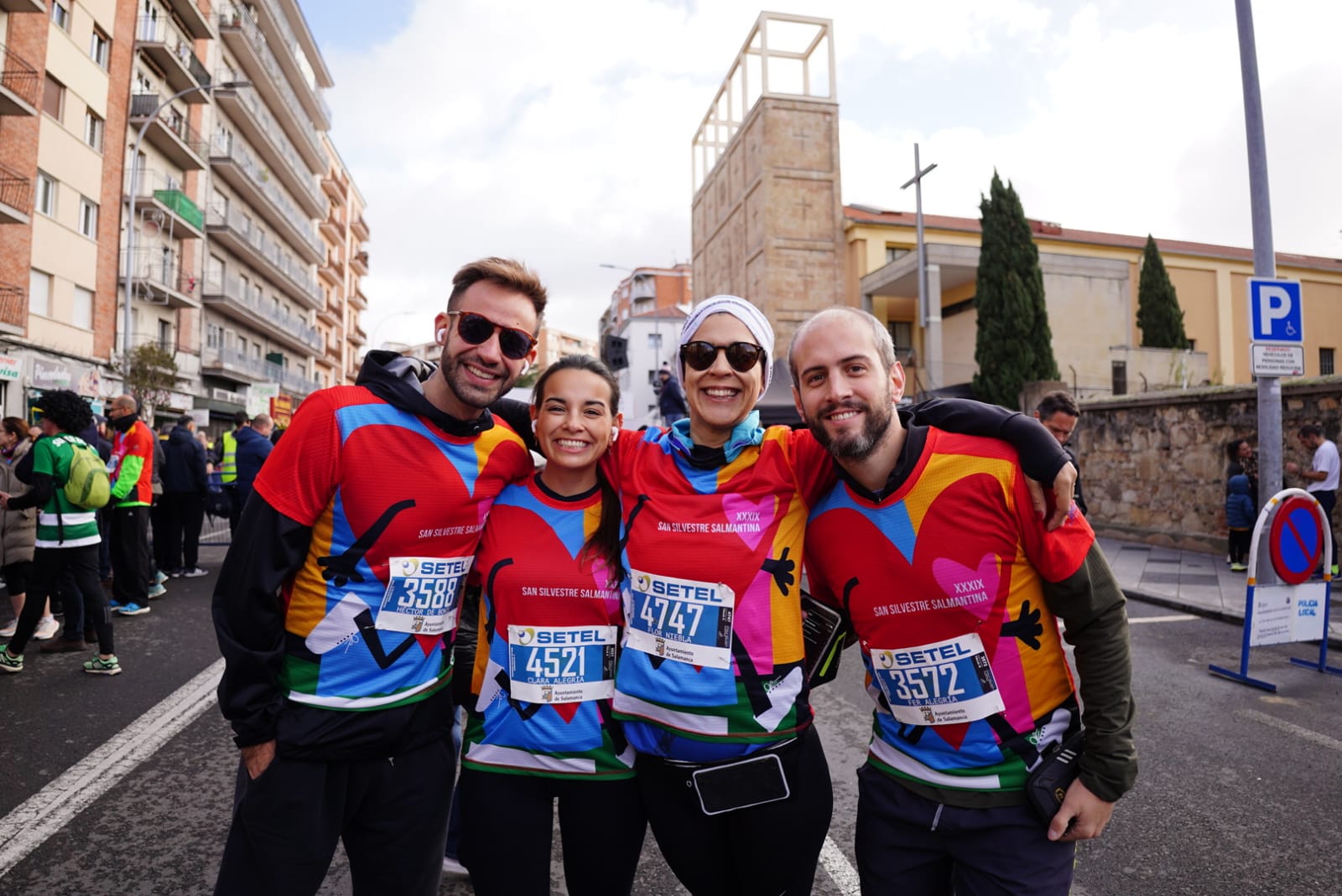 Las fotos más simpáticas de la San Silvestre Salmantina 2023