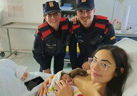 Nace en un andén de tren el día de Año Nuevo en Barcelona