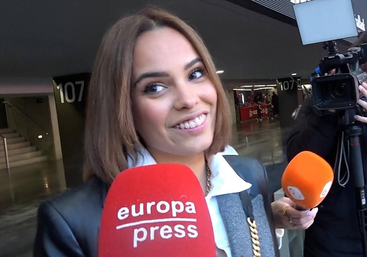Gloria Camila atiende a Europa Press.