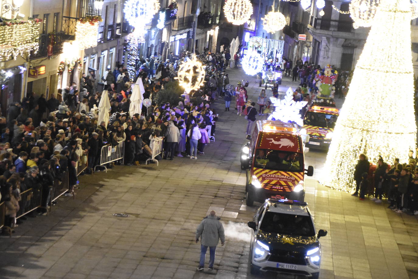 Multitudinaria y espectacular cabalgata en Ciudad Rodrigo