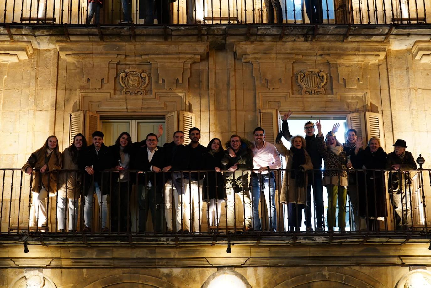 Los Reyes Magos reclaman la paz desde la Plaza Mayor de Salamanca