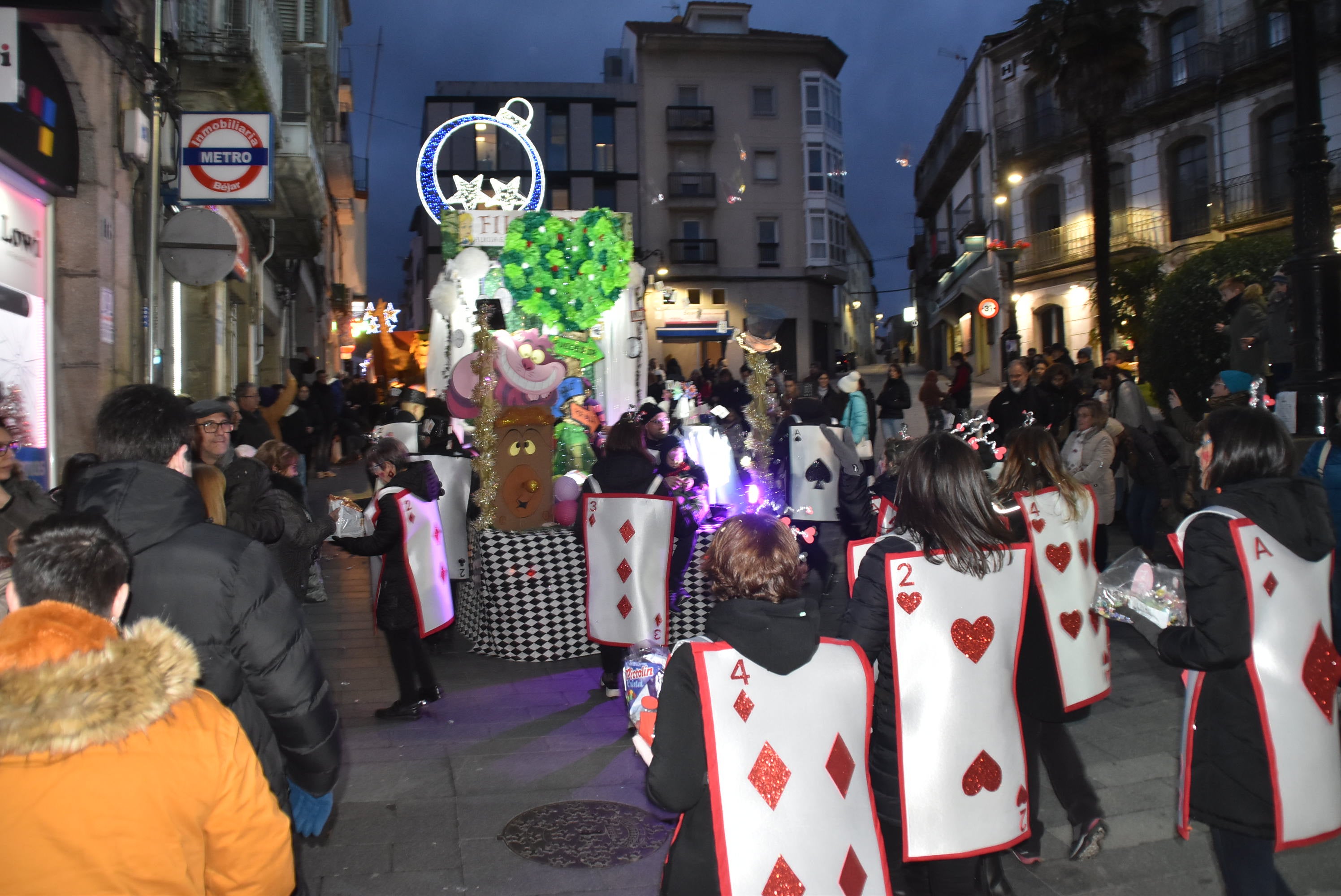 La llegada de los Reyes Magos llena las calles de Béjar