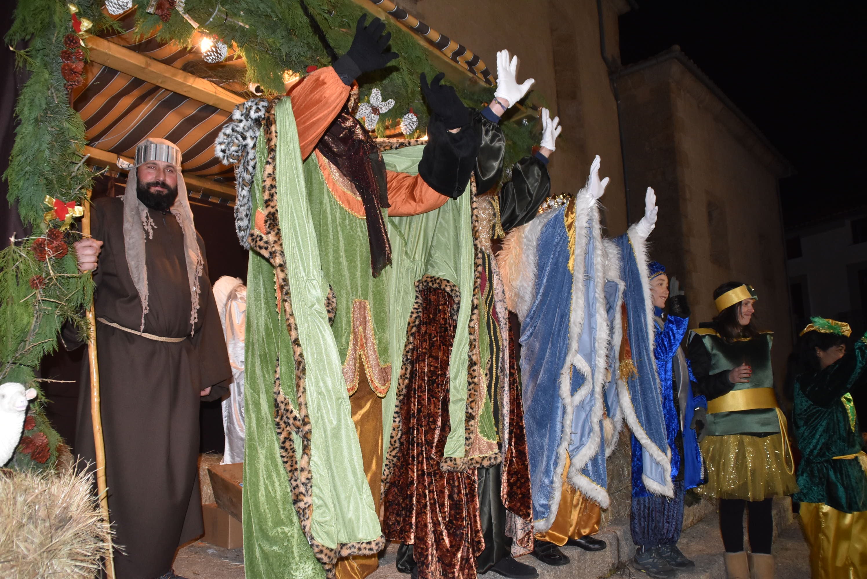 La llegada de los Reyes Magos llena las calles de Béjar