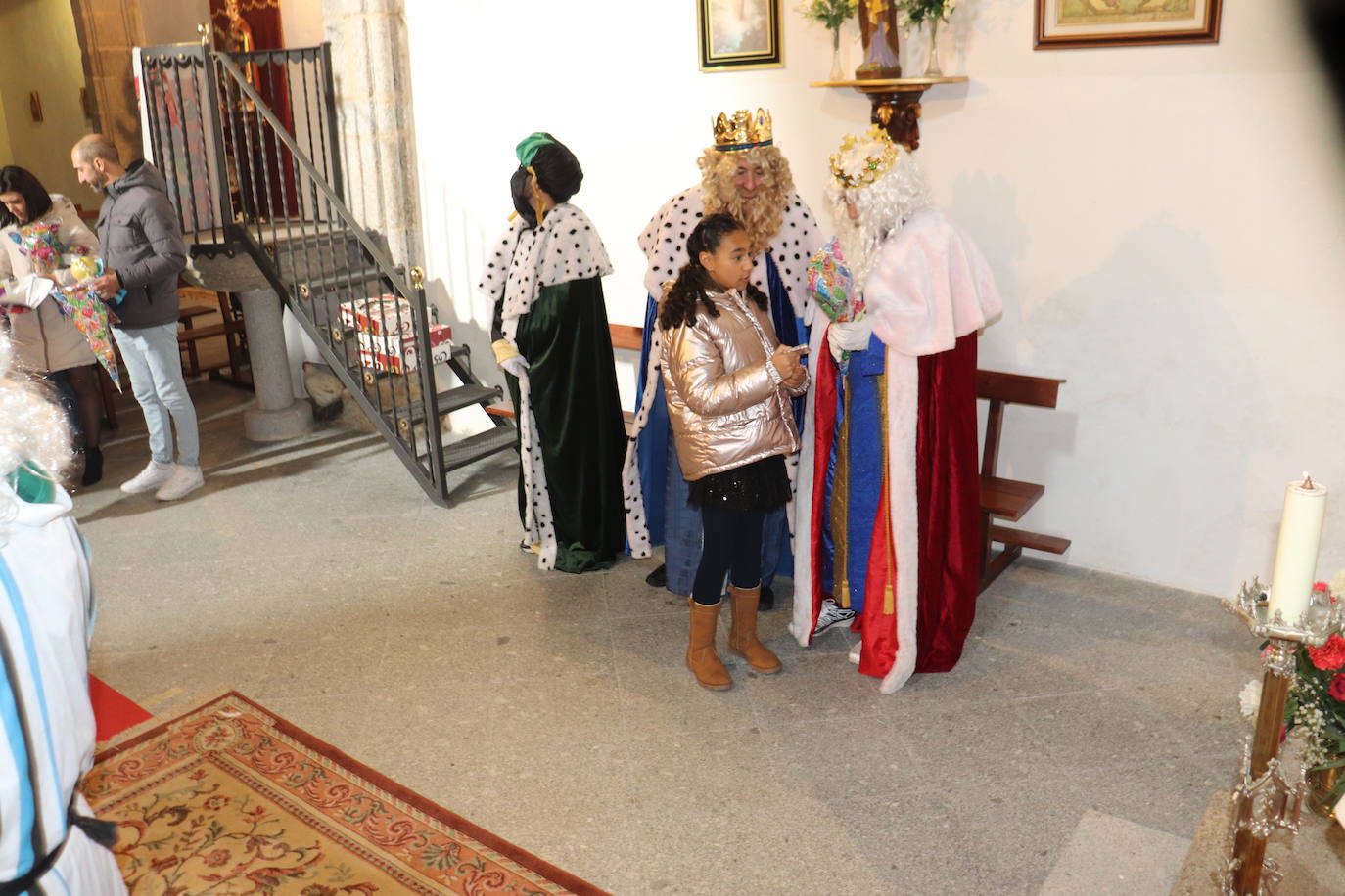 Cristóbal se mantiene fiel al cantar los chorizos en la fiesta de los Reyes Magos