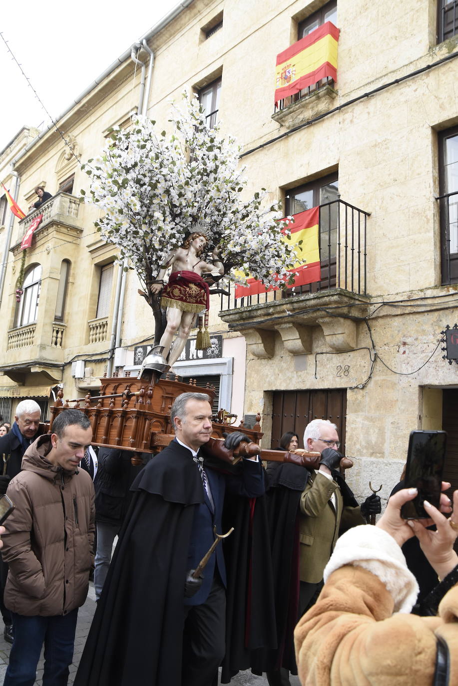 Arranca el periplo del Santo Patrón de Ciudad Rodrigo