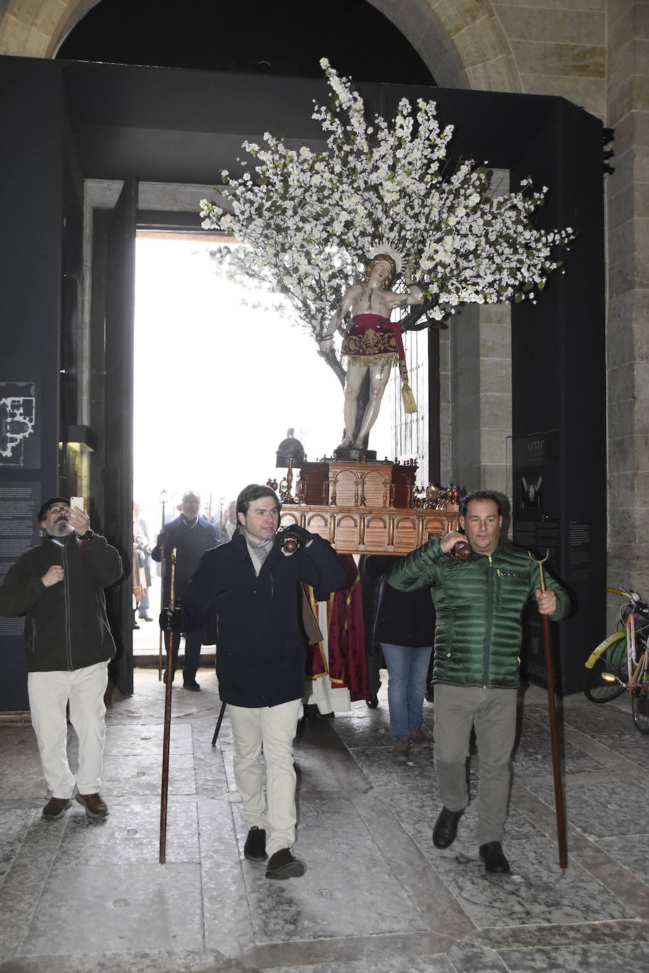 Arranca el periplo del Santo Patrón de Ciudad Rodrigo