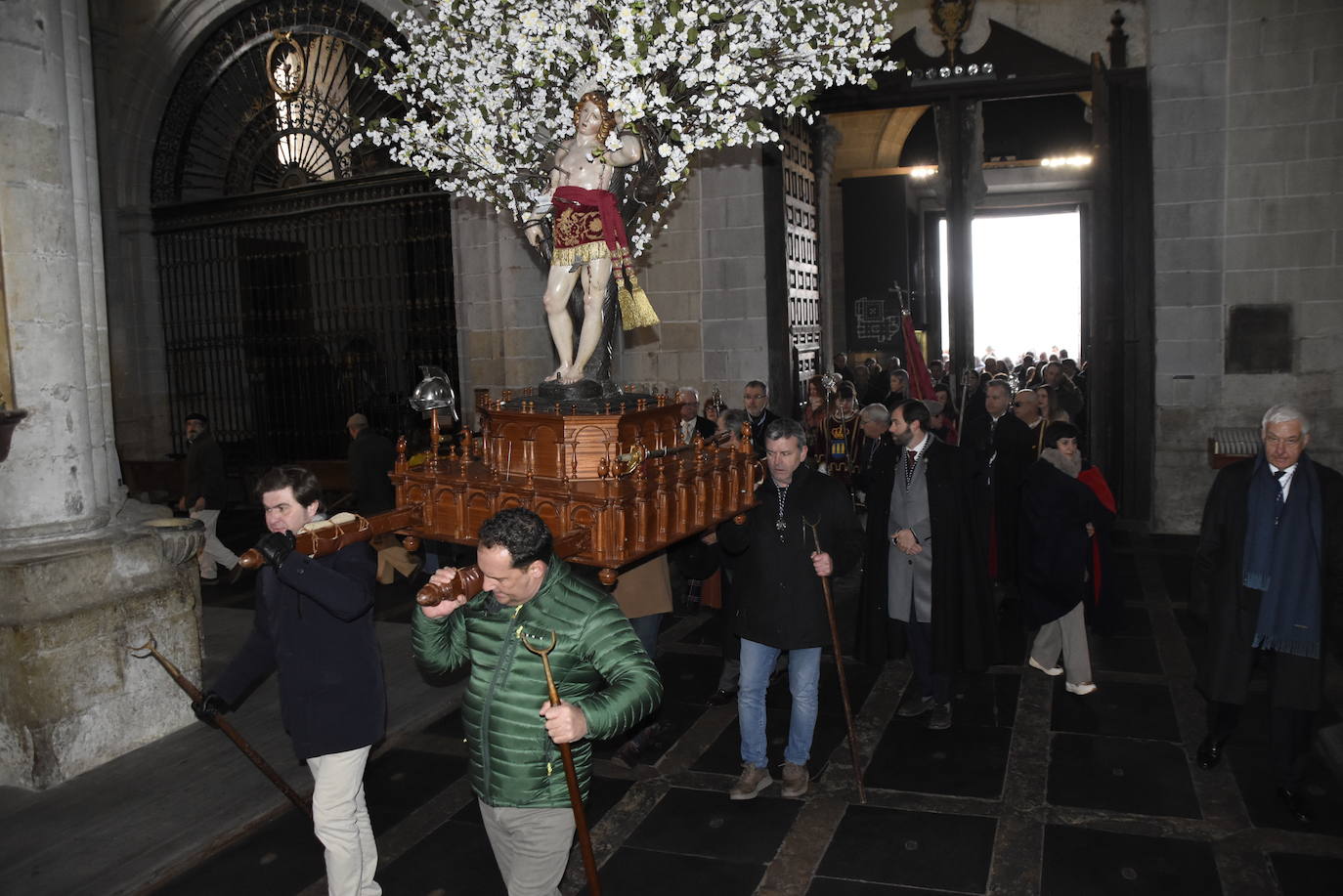 Arranca el periplo del Santo Patrón de Ciudad Rodrigo